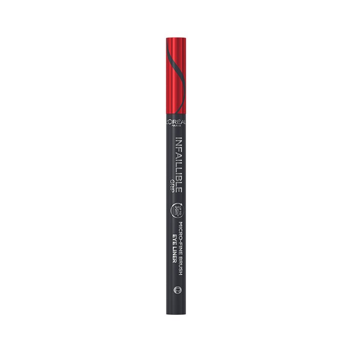 2022 OAP Makeup Infaillible MicroFine Brush Liner 01 Obsidian Pack Front 720x720